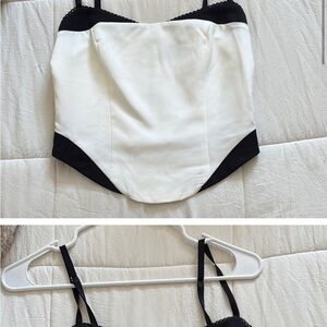 Elegant Black and White Women's Camisole